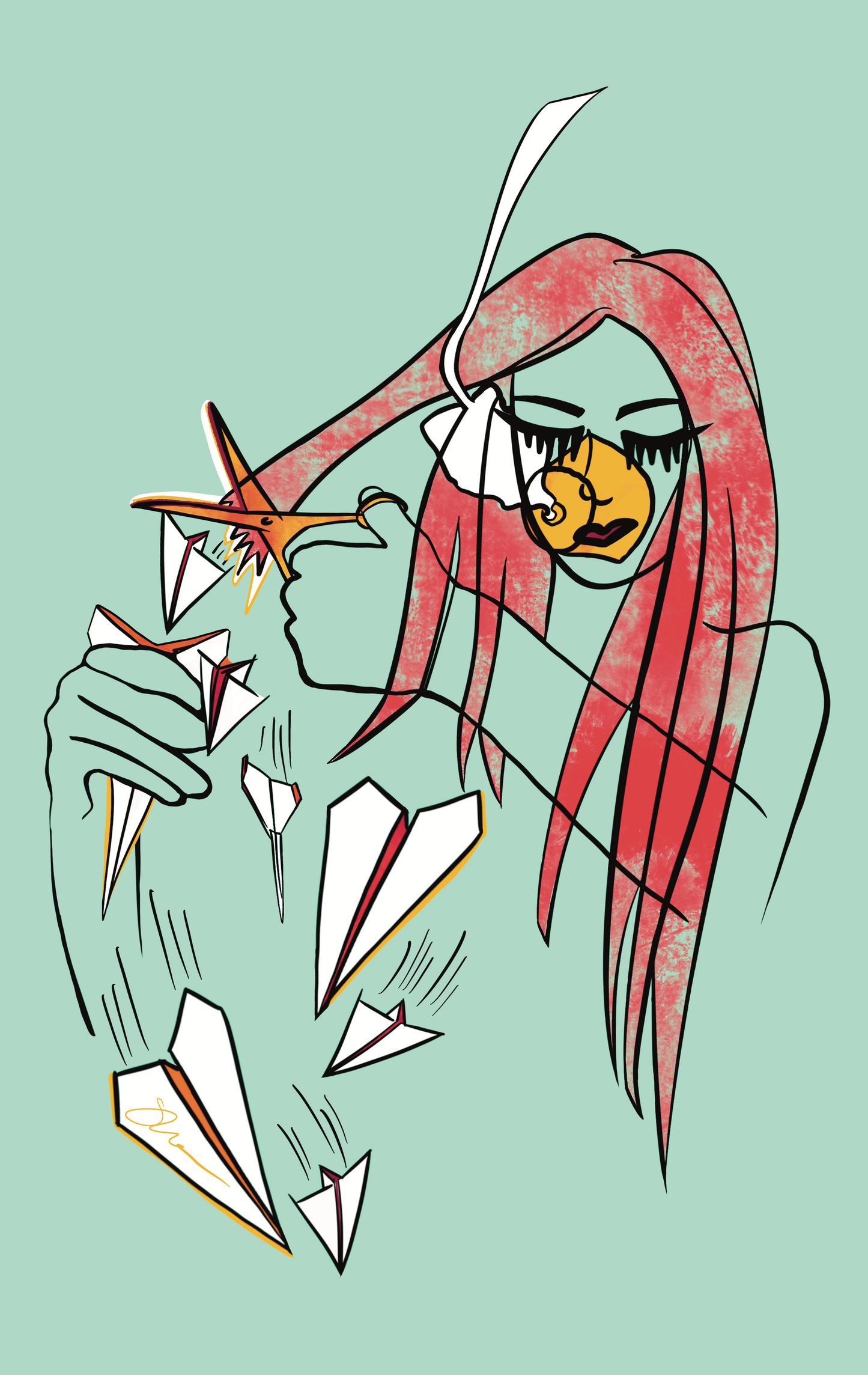 Paper Planes Art Print